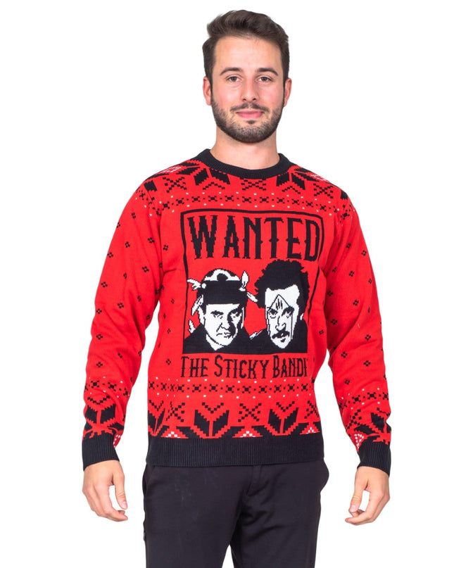 Sticky Bandits 1980s Funny Ugly Christmas Sweater