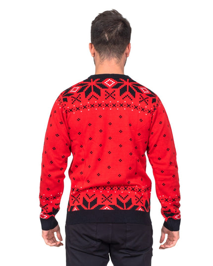 Sticky Bandits 1980s Funny Ugly Christmas Sweater