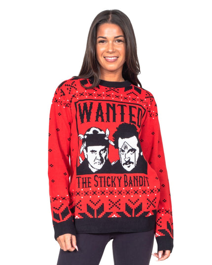 Sticky Bandits 1980s Funny Ugly Christmas Sweater