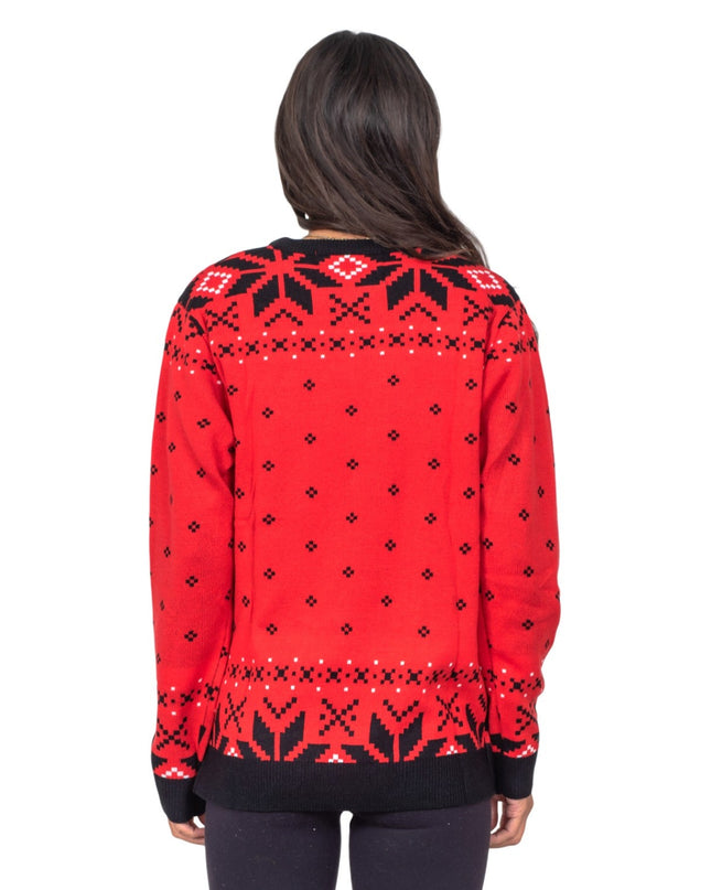 Sticky Bandits 1980s Funny Ugly Christmas Sweater