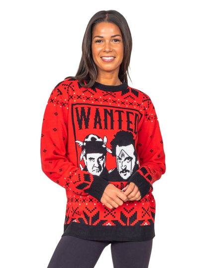 Sticky Bandits 1980s Funny Ugly Christmas Sweater