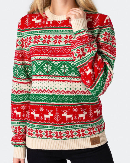 Knitted Christmas Sweater for Women