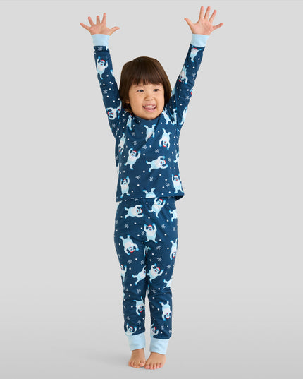 Toddler Girl's Bumble Crew Neck Pajama Set