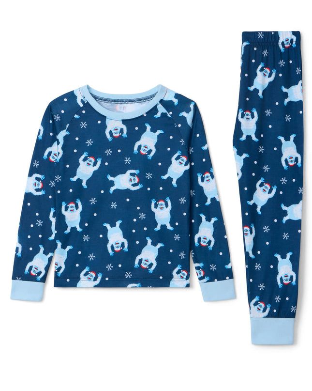 Baby Girl's Bumble Crew Neck Pajama Set