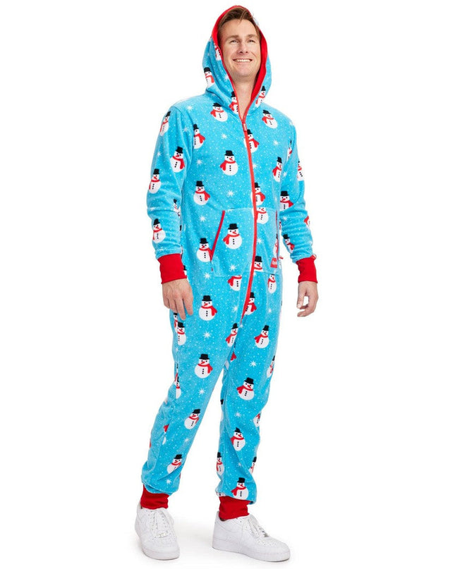 Men's Snowman Is An Island Jumpsuit