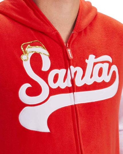 Men's Sporty Santa Jumpsuit