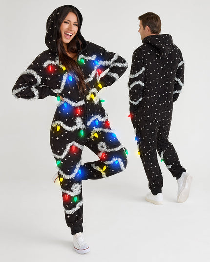 Matching Glow Getter Couples Jumpsuits