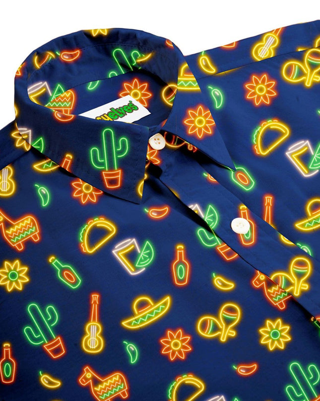Men's Flashy Fiesta Hawaiian Shirt