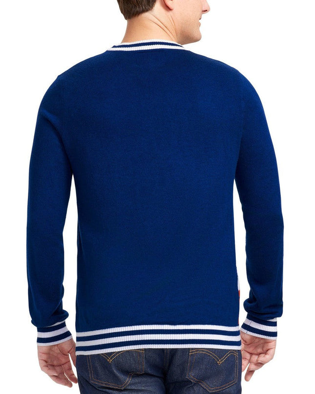 Men's Santa's Log on the Fire Ugly Christmas Sweater