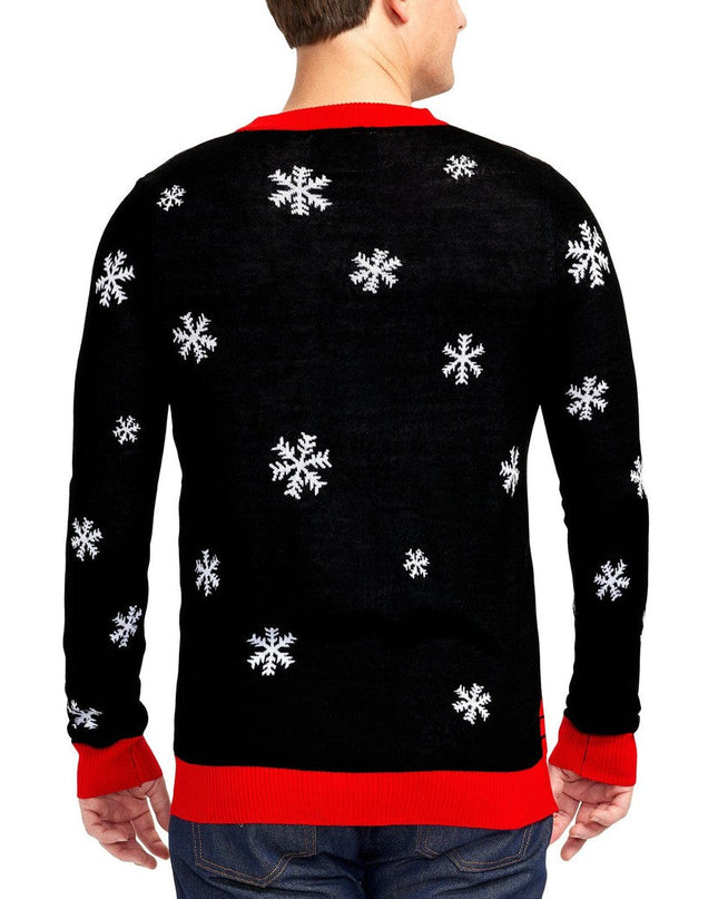Men's Leaky Roof Light Up Ugly Christmas Sweater