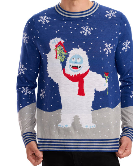 Men's Romantic Bumble Ugly Christmas Sweater