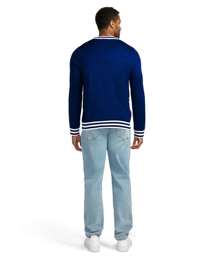 Men's Santa's Log on the Fire Ugly Christmas Sweater