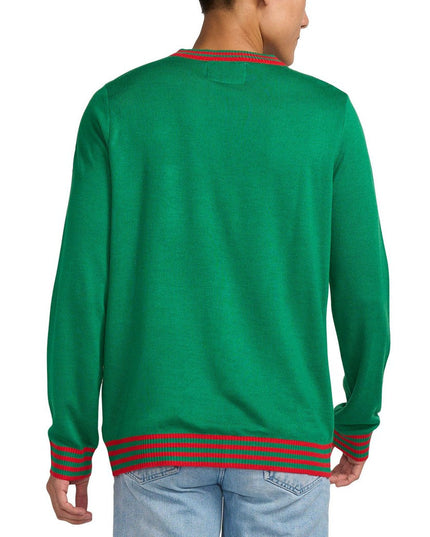 Men's Pizza Tree Ugly Christmas Sweater