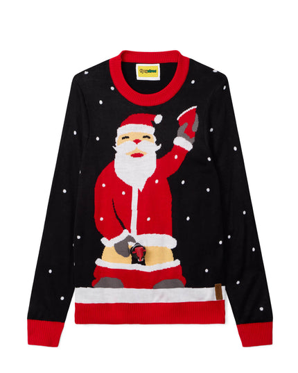 Men's Jolly Juice Dispenser Ugly Christmas Sweater