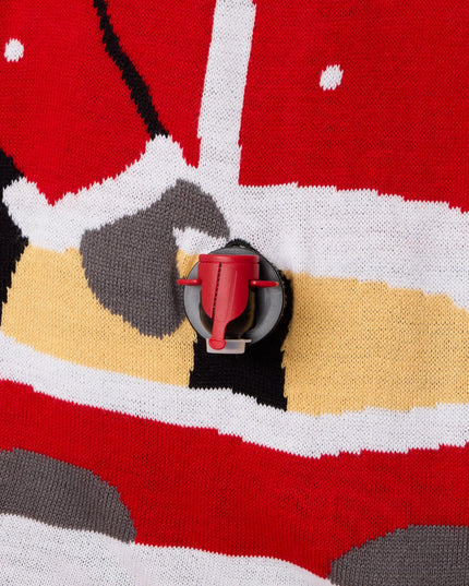 Men's Jolly Juice Dispenser Ugly Christmas Sweater