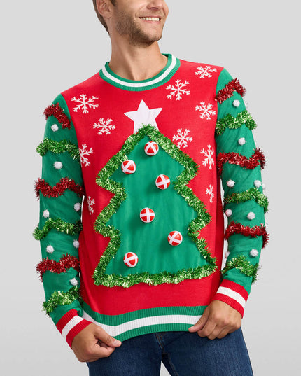 Men's Deck the Halls Game Ugly Christmas Sweater