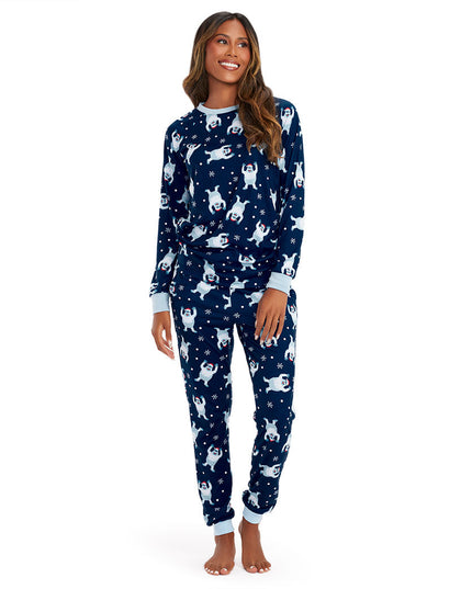 Women's Bumble Crew Neck Pajama Set