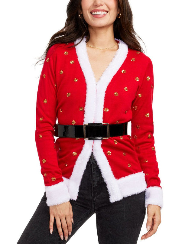 Women's Mrs. Claus Cardigan Sweater