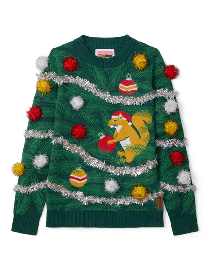 Women's Squirrelin' Around Ugly Christmas Sweater