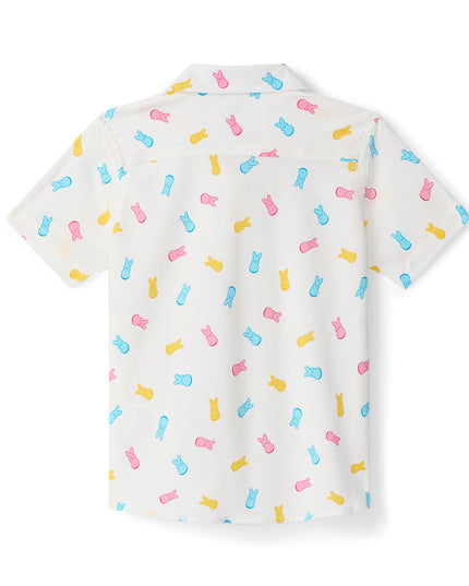 Toddler Boy's PEEPS® Party Peeple Button Down Shirt