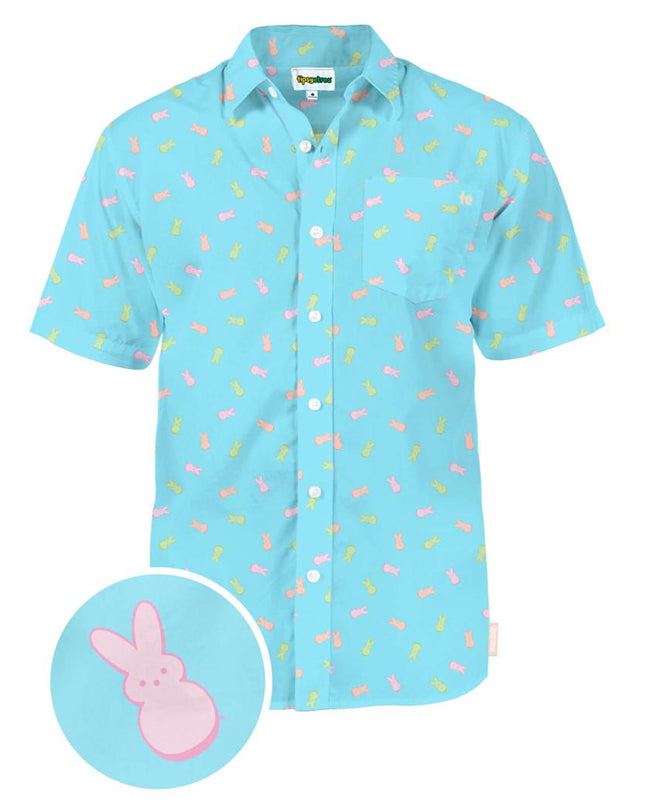 Men's PEEPS® It's Hoppin' Button Down Shirt