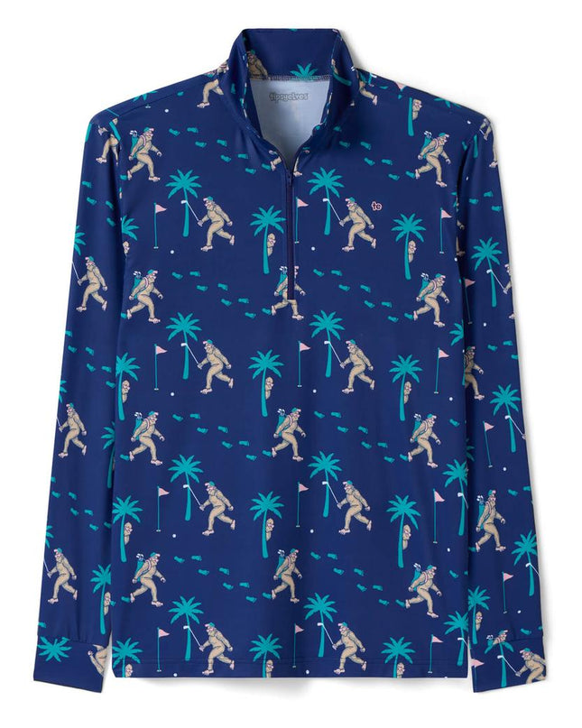 Men's Bigfoot Bogey Golf Quarter Zip Pullover