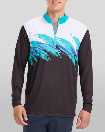 Men's Midnight Rip 'N Sip Golf Quarter Zip Pullover
