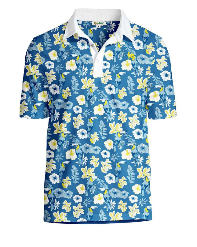 Men's Blue Botanics Pickleball Shirt
