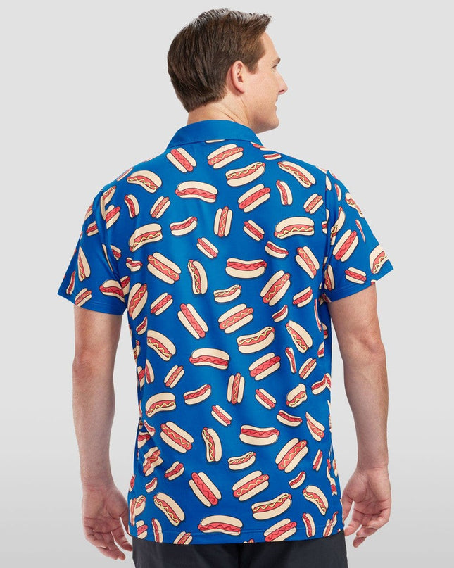 Men's Hot Dog Pickleball Shirt