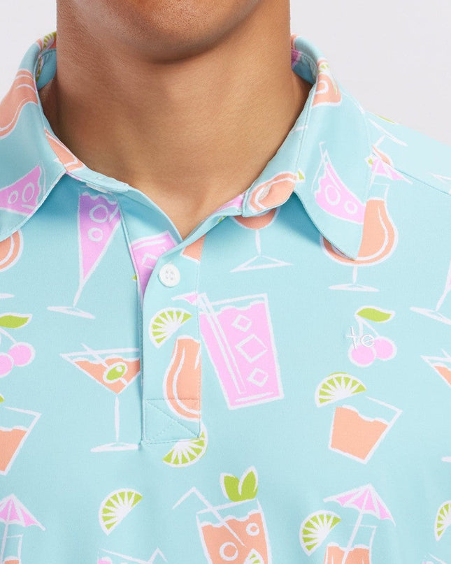 Men's Cocktail Caddy Polo Shirt