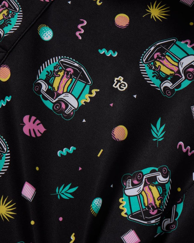 Men's Cart Dog Golf Polo