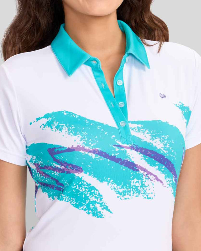 Women's Rip 'N Sip Short-Sleeve Golf Polo