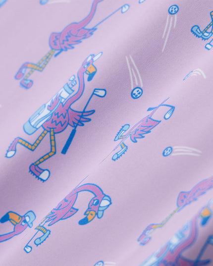 Girl's Flamingo Fiasco Golf Polo
