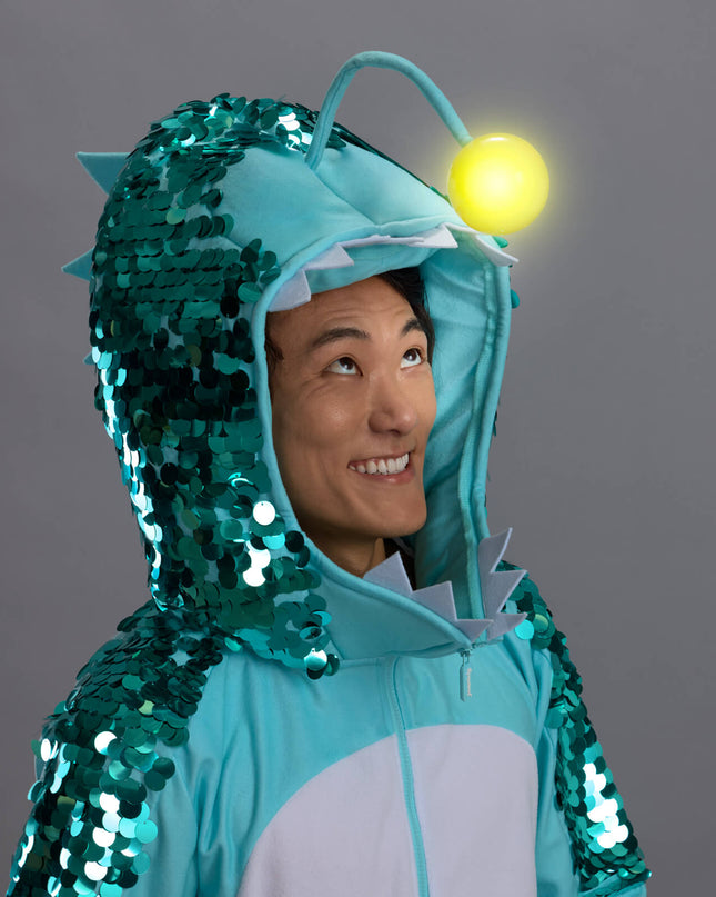 Men's Angler Fish Light Up Costume