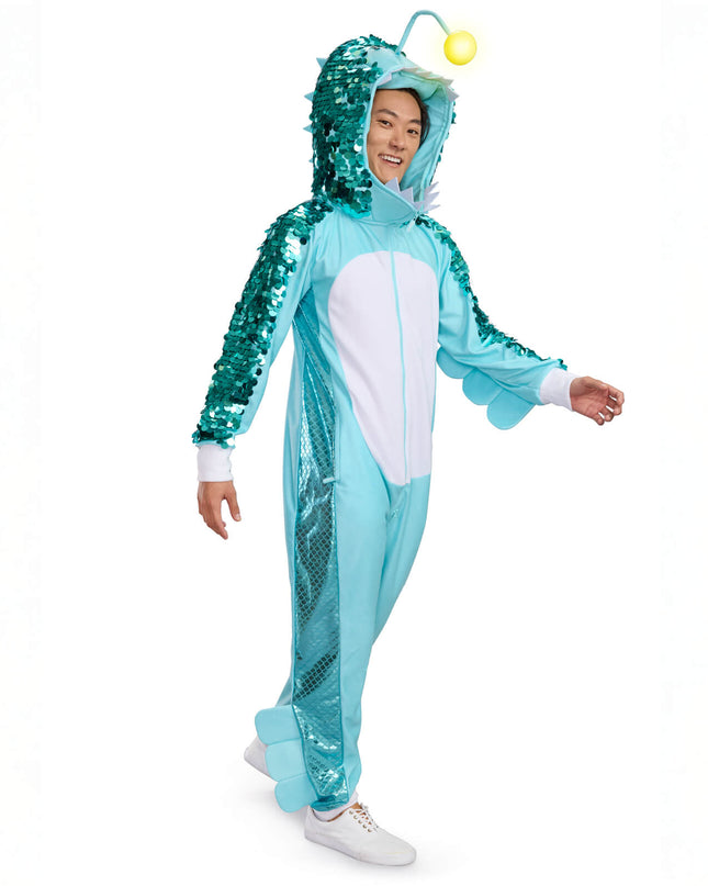 Men's Angler Fish Light Up Costume