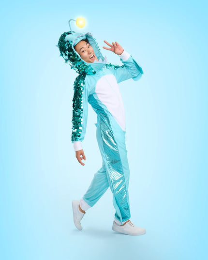 Men's Angler Fish Light Up Costume