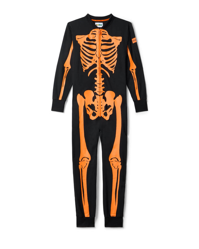 Women's Pumpkin Head Skeleton Costume