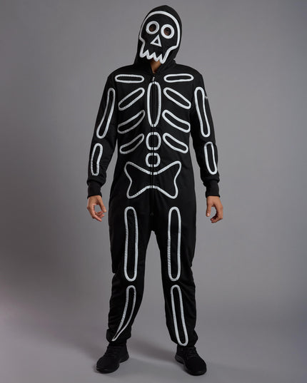 Matching Neon LED Skeleton Couples Costumes