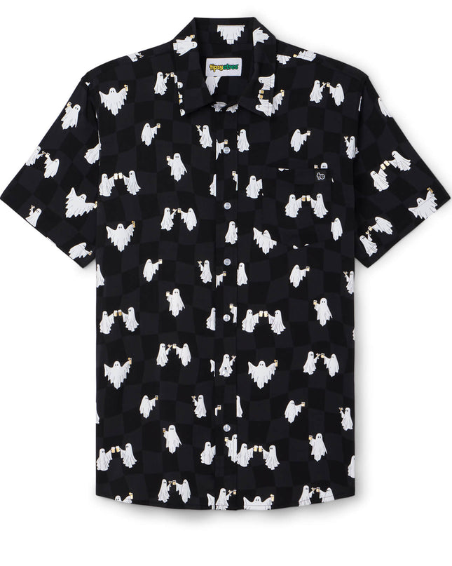 Men's BOOze Ghost Button Down Shirt