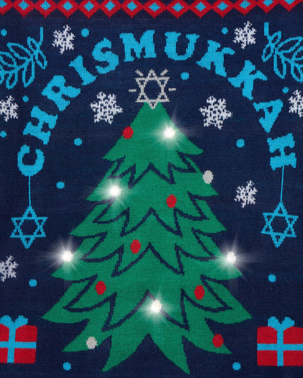 Women's Chrismukkah Light Up Sweater