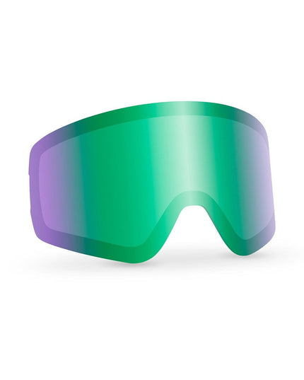 Green CASCADE Snow Goggle Lens