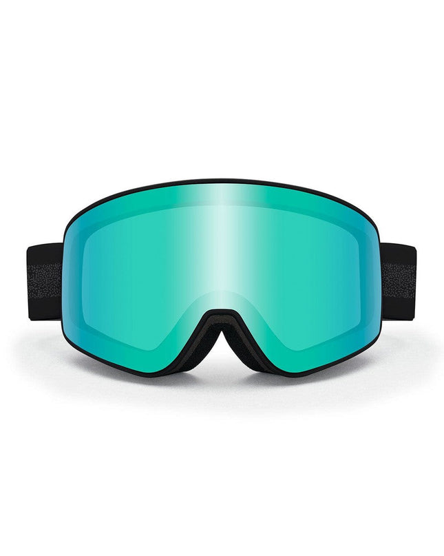 Teal Tundra CASCADE Snow Goggles