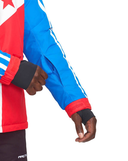 Men's Rockets Red Shred Snowboard Jacket