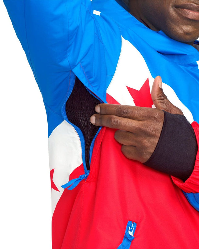 Men's Rockets Red Shred Ski Jacket