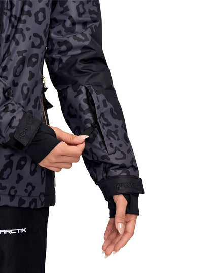 Women's Midnight Leopard Ski Jacket