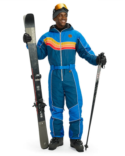 Men's Deep Blue Freeze Ski Suit