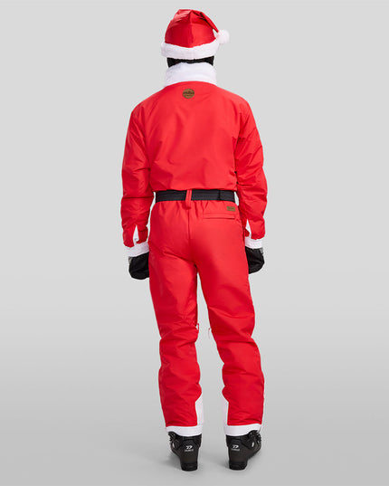 Men's Santa Snow Suit and Helmet cover