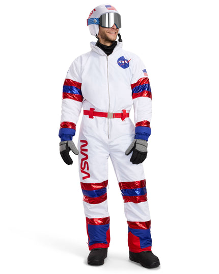 Men's Space Racer Ski Suit and Helmet Cover