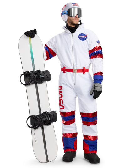 Men's Space Racer Ski Suit and Helmet Cover