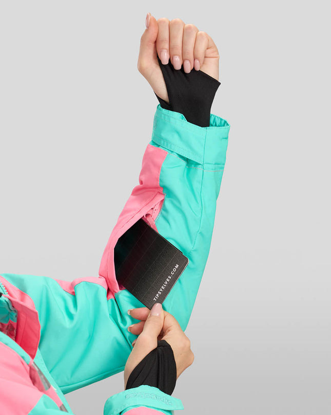 Women's Electric Zebra Snow Suit